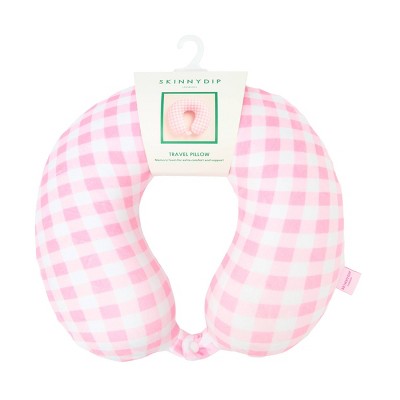 Skinnydip Travel Neck Pillow - Gingham