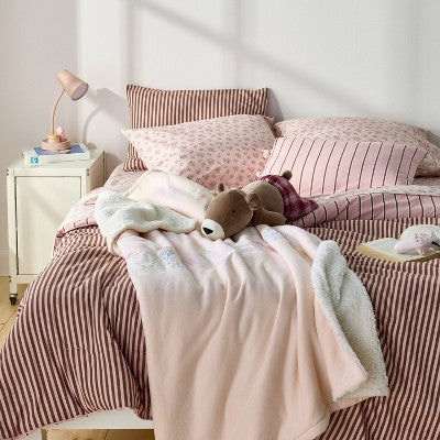 Cozy Hollister Logo Blanket Pink - The Hollister Collection at Target