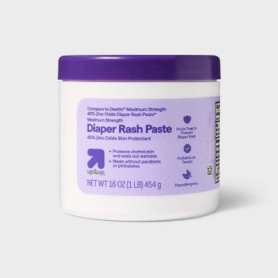 Maximum Strength Diaper Rash Paste - 16oz - up&up