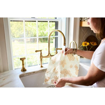 Bee's Wrap Reusable Beeswax Compostable Sandwich Wrap