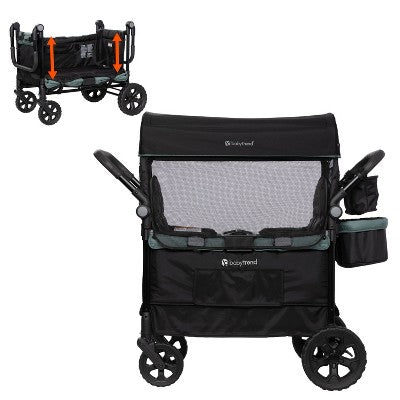 Baby Trend Quest PLUS 3-in-1 Stroller Wagon - Madrid Green (LOCAL PICKUP ONLY)