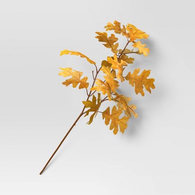 Yellow Oak Leaf Stem - Room Essentials