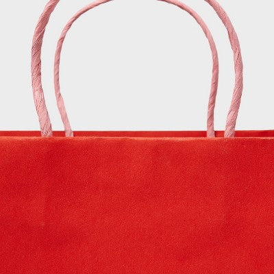 15.75"x12"x0.2 6" XL Valentine's Day Be Mine Gusset Gift Bag - Spritz