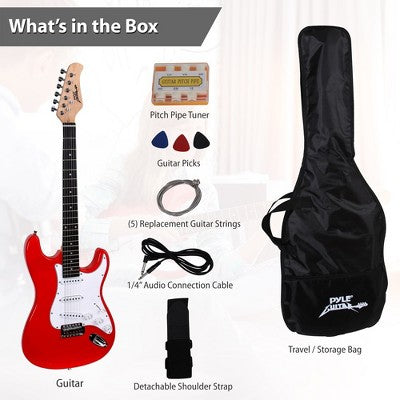 Pyle Beginner Electric Guitar Kit (LOCAL PICKUP ONLY)
