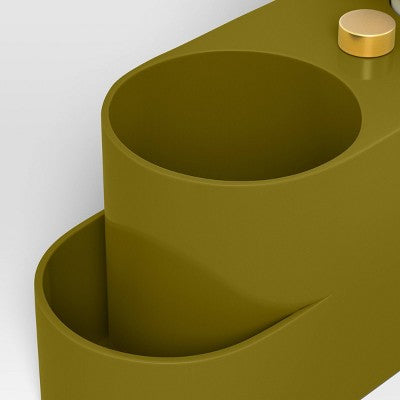 Orb Shade Organizer Novelty Table Lamp Green - Room Essentials