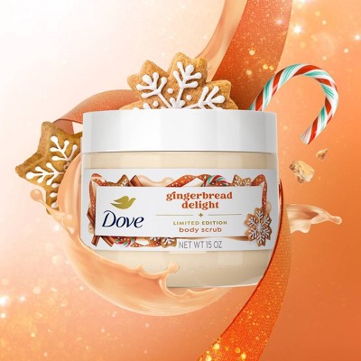 Dove Beauty Limited Edition Holiday Treat Body Scrub - Gingerbread Delight - 15oz
