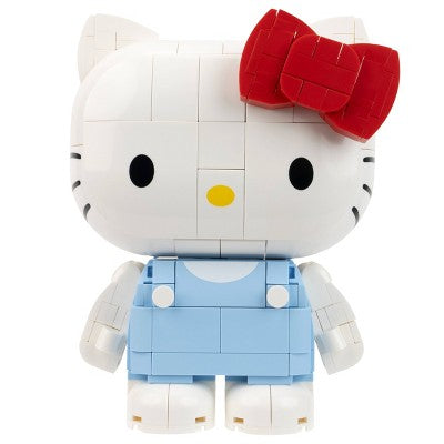 BLDR Deluxe Large-Form Buildable Character - Hello Kitty & My Melody: 742-Piece Plastic Set for Creative Thinking