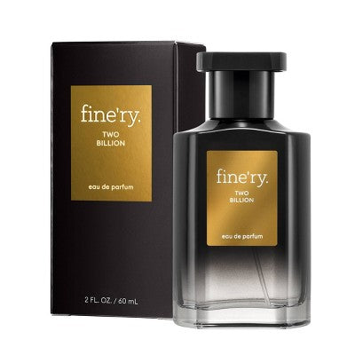 fine'ry. Men's Eau De Cologne - Two Billion - 2 fl oz: Paraben-Free, Phthalate-Free, Vegan, Spicy Scent