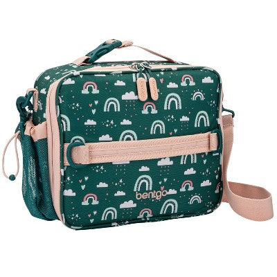 Bentgo Kids' Double Insulated Lunch Bag - Green Rainbow