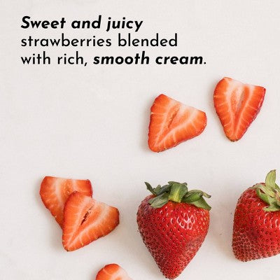Just Ingredients Strawberries and Cream Protein Mix - 1.49lb - 15 servings
