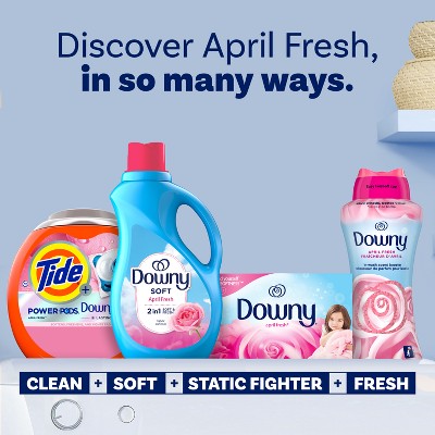 Downy Soft & Fresh Liquid Fabric Softener - April Fresh - 100 fl oz