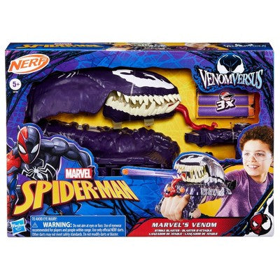 Marvel Spider-Man Venom vs Marvel's Venom Strike Blaster