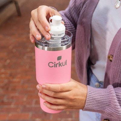 Cirkul Flamingo On-The-Go StrawSip Tumbler - 24oz