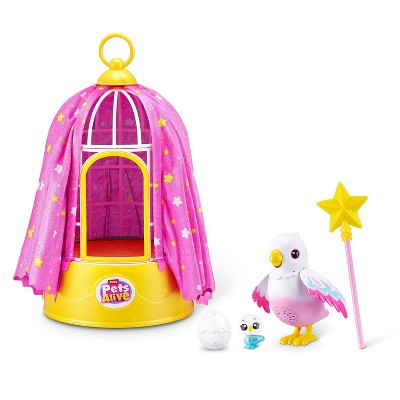 Pets Alive Polly the Magic Bird: Interactive Plastic Pet Toy by Zuru
