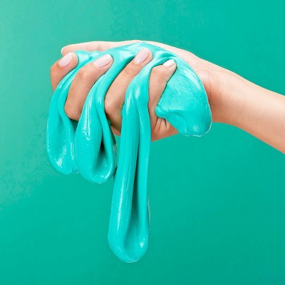 Cra-Z-Slimy I'm Fluffy Teal Slime Jar 7.8oz