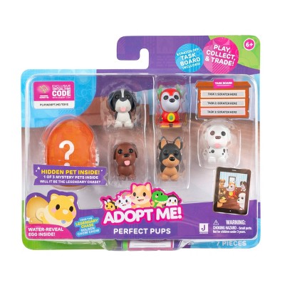 Adopt Me Perfect Pups Mini Figure Set with Mystery Pet - 6pk