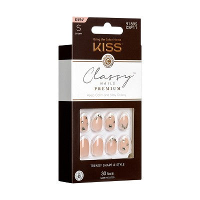 KISS Products Classy Fake Nails Premium - Prevailing - 33ct