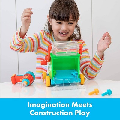 Educational Insights Design & Drill Bolt Buddies Recycling Truck: Science Kit for Preschool to 3rd Grade Students