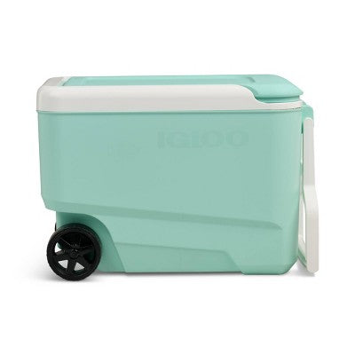 Igloo Wheelie 53 Cans/38qt Rolling Cooler - Seafoam