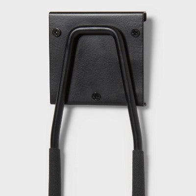 Extension Cord and Hose Garage Hook - Brightroom: Steel Wall Storage, Powder-Coated, 30lb Capacity, Black