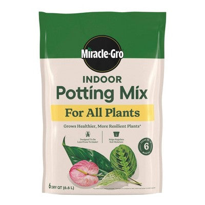 Miracle-Gro Indoor All Plants 5.39lbs Potting Soil