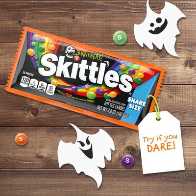 Skittles Shriekers Sour Halloween Candy Share Size - 3.6oz