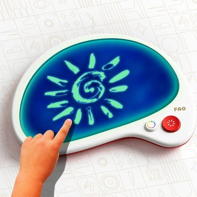 FAO Schwarz Mess-Free Glow Palette Musical LED Art Pad