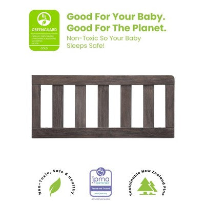 Delta Children Monterey Toddler Guard Rail #180129, Rustic White (LOCAL PICKUP ONLY)