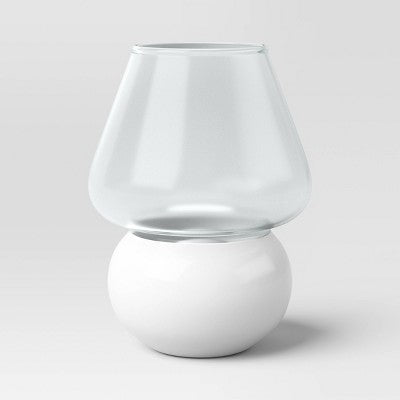 Mushroom Table Lamp White - Room Essentials