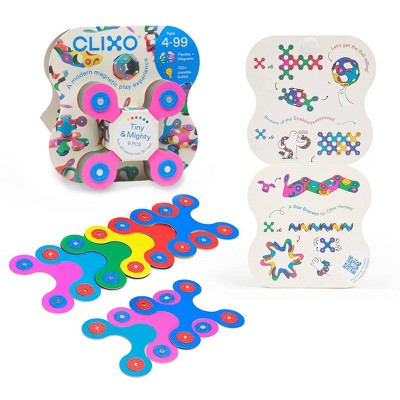 Clixo Tiny & Mighty: Educational Magnetic Building Sets for Creative Thinking and Fine Motor Skills
