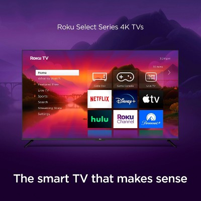 Roku 43" Select Series 4K HDR Smart Roku TV with Roku TV Remote (LOCAL PICKUP ONLY)