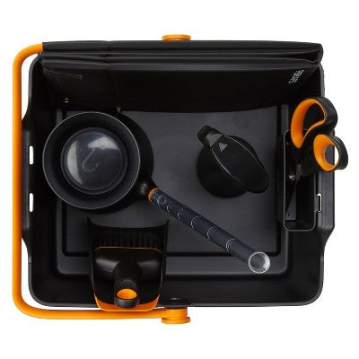 Fiskars 2pc Scoop and Brush Garden Tool Set Black
