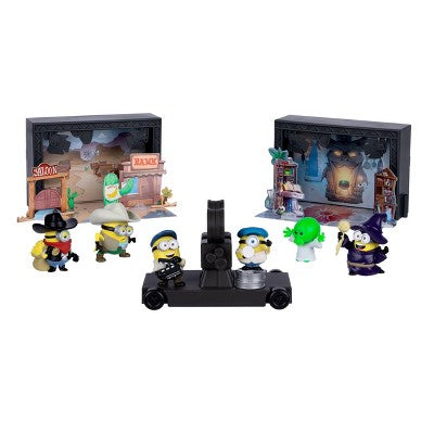 Illumination's Minions & Monsters Figure 6-pack Backlot Studio Set