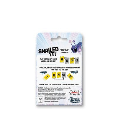Hasbro Gaming Snailed It! Card Game