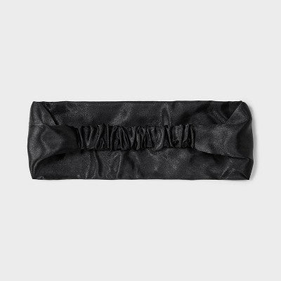 Satin Headwrap - A New Day Black