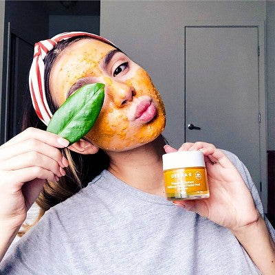 derma e Vitamin C Instant Radiance Citrus Facial Peel - 2oz