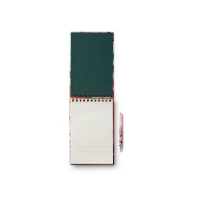 Rifle Paper Co. Garden Party Spiral Notepad: 6x9" Ruled, 100 Pages, Hard Cover, Multicolored, College Rule, Adult and Teen