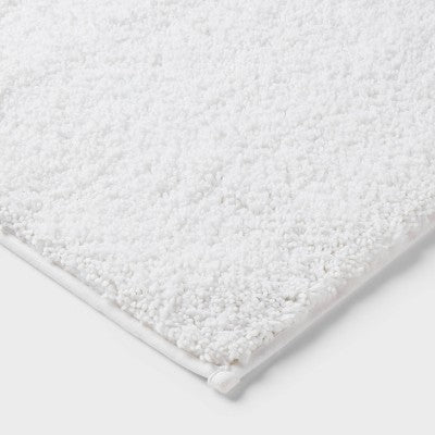 24"x38" Performance Plus Plush Non Skid Bath Rug White - Threshold