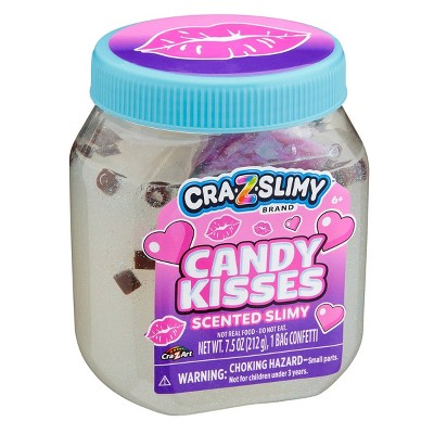 Cra-Z-Slimy Candy Kisses Scented Slime Jar