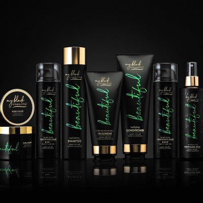 My Black is Beautiful Sulfate Free Moisturizing Luxe Detangler Spray with Golden Milk for Curly Hair-7.6 fl oz