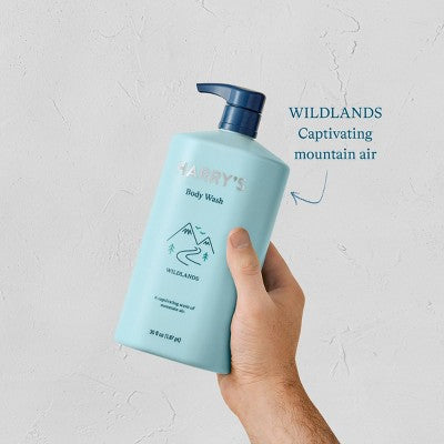 Harry's Body Wash - Wildlands Pump - 30 fl oz