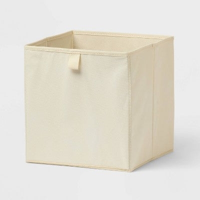 11" Fabric Bin Khaki - Brightroom