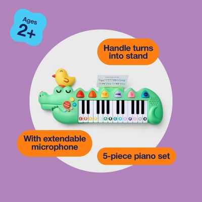 Alligator Electronic Portable Piano - Gigglescape