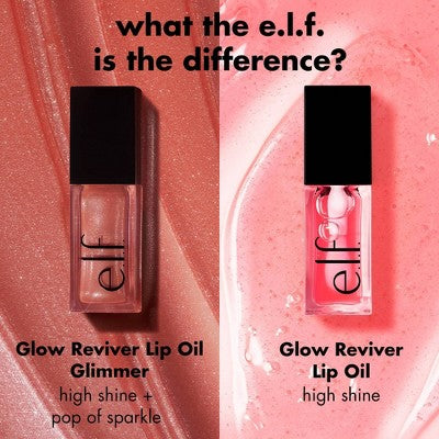 e.l.f. Glow Reviver Quad Goals Lip Oil Kit - 0.25 fl oz/4ct