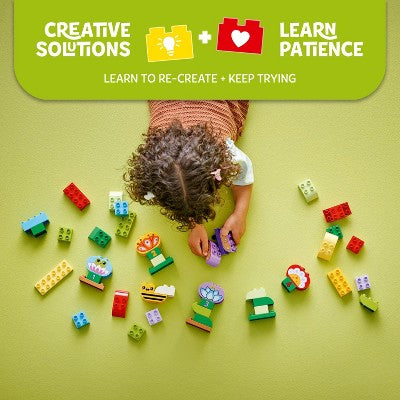 LEGO DUPLO Town Creative Garden & Flowers Building Toy for Toddlers 10444