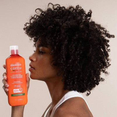 Cantu Shea Butter Hydrating Cream Conditioner - 13.5 fl oz: Sulfate-Free, Vegan, Daily Use, Dry Hair