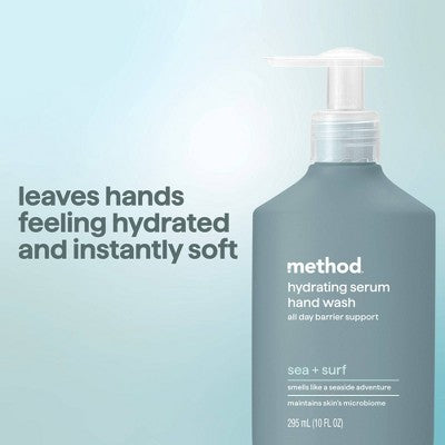 Method Hydrating Hand Serum - Sea & Surf - 10 fl oz: Paraben-Free, Sulfate-Free, Phthalate-Free, Animal By-Product-Free