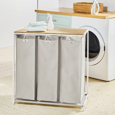 Triple Sorter with Natural Finish Top - Brightroom (LOCAL PICKUP ONLY)