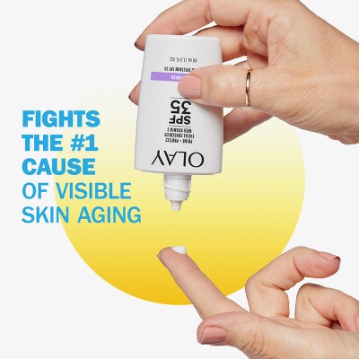 Olay Prime & Protect Mattifying Face Lotion - SPF35 - 1.3 fl oz EXP 11/2025