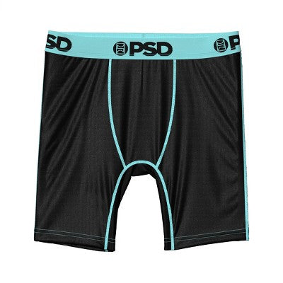 PSD Boys' 2pk Rose Bank Boxer Briefs Underwear - Black/Purple S